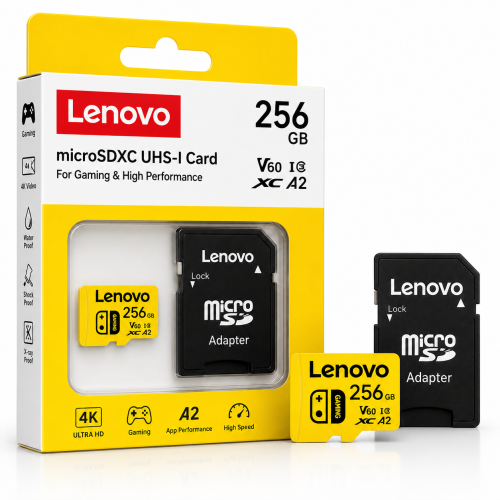 Karta Pamięci Lenovo GAME microSDXC 256GB A2 C10 V60 do Konsol i Telefonów