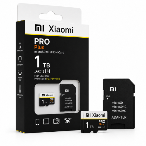 Karta pamięci MicroSDXC Xiaomi PRO Plus 1TB U3 z adapterem SD