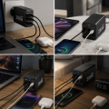 Wieloportowa ładowarka sieciowa 200W GaN 3 3x USB-C 3x USB-A Fast Charger
