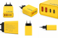 Ładowarka sieciowa 120W Super Fast Charge 4-portowa 2x USB-C PD 2x USB-A QC 3.0