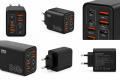Ładowarka sieciowa 240W GaN 8-portowa 4x USB-C PD 4x USB-A Fast Charger
