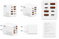 Ładowarka sieciowa 240W GaN 8-portowa 4x USB-C PD 4x USB-A Fast Charger