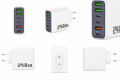 Wieloportowa Ładowarka Sieciowa Fast Charge 240W USB-A + USB-C