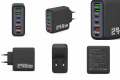 Wieloportowa Ładowarka Sieciowa Fast Charge 240W USB-A + USB-C