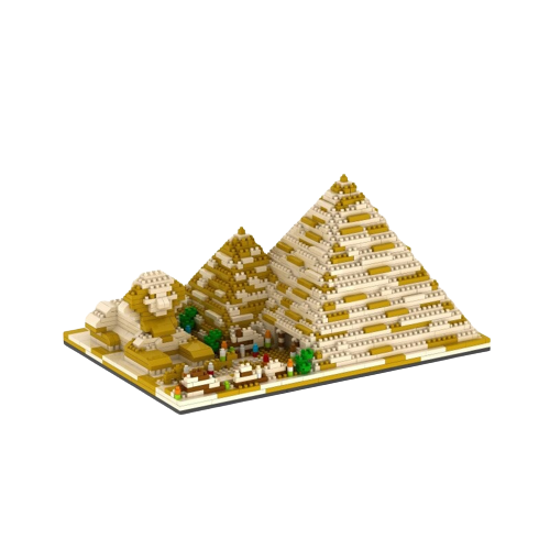 Zestaw klocków światowe Piramida 1456 szt